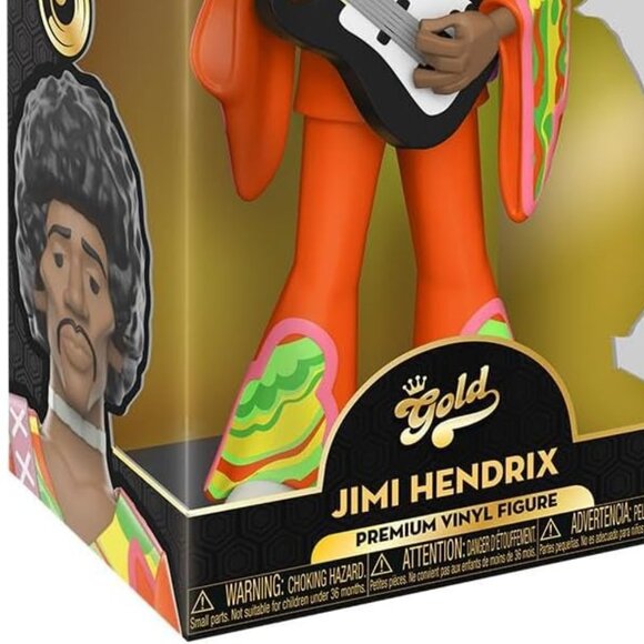 Funko Pop! Vinyl Gold: Jimi Hendrix 12" - Collectors Edition - NEW IN BOX - Picture 2 of 5